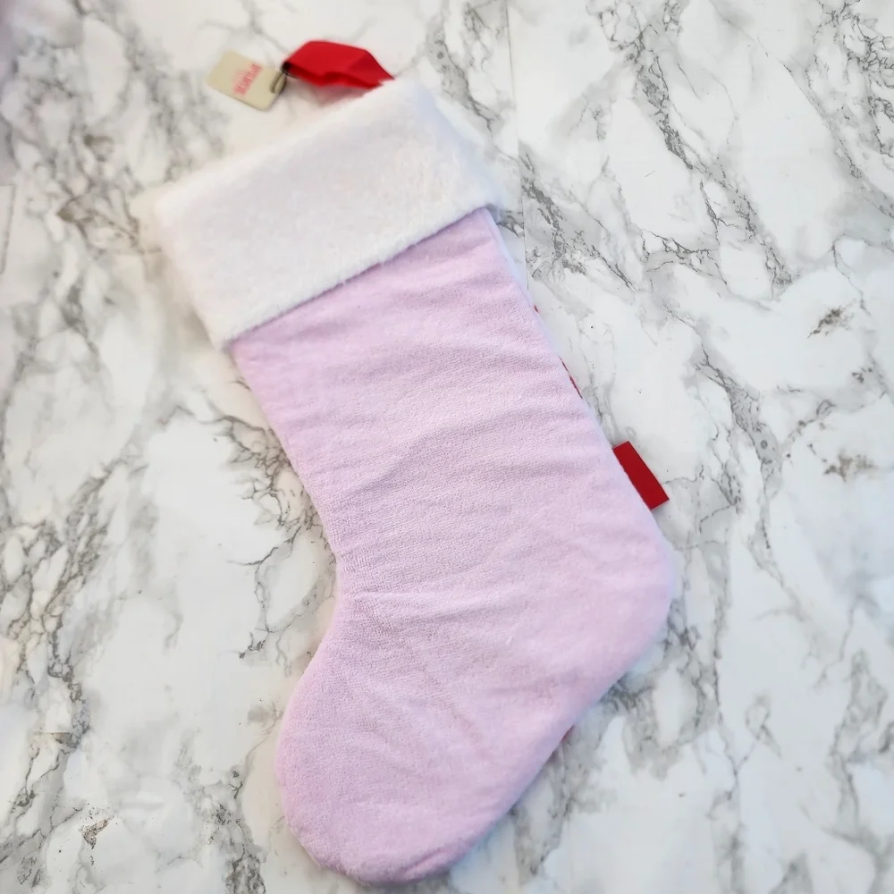 PINK Holiday Stocking Christmas